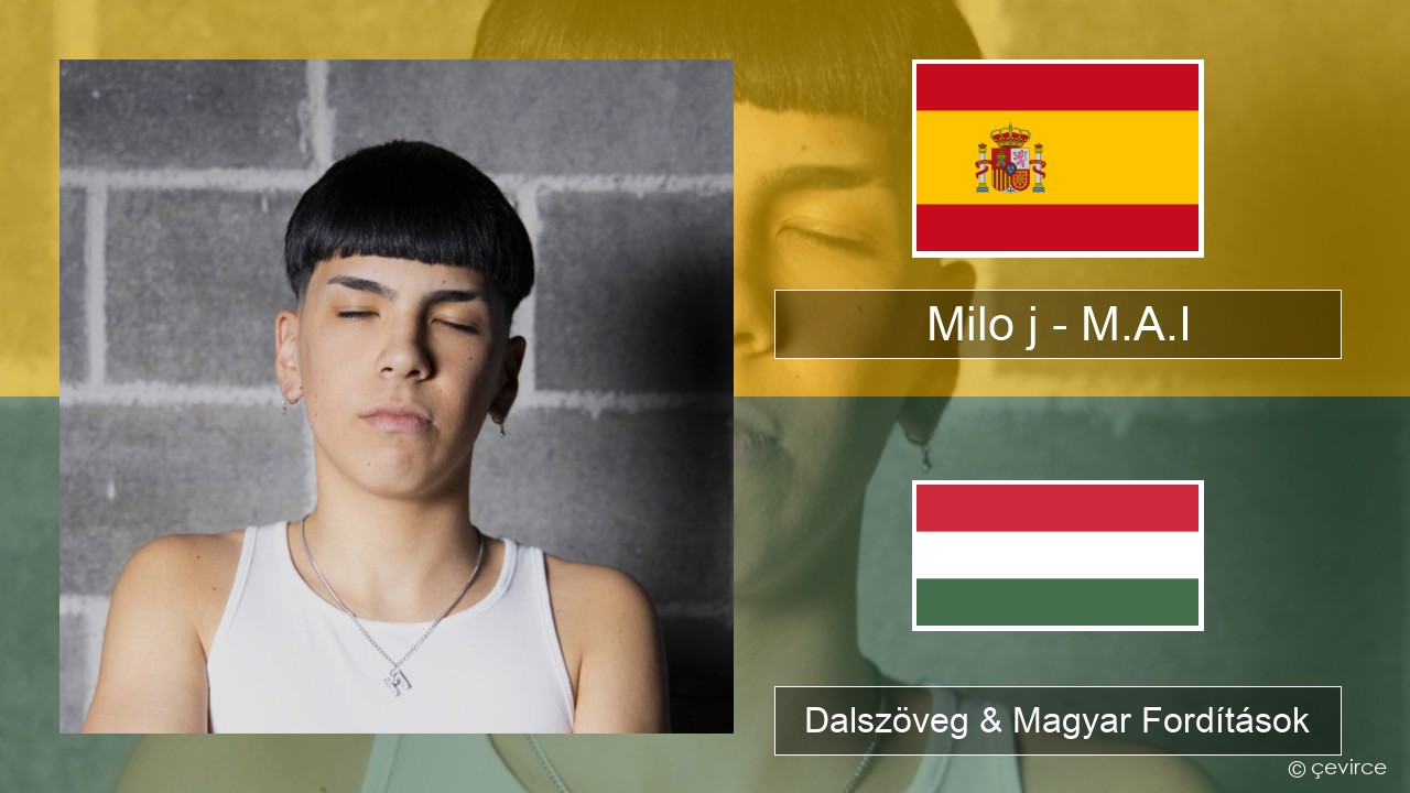 Milo j – M.A.I Spanyol Dalszöveg & Magyar Fordítások