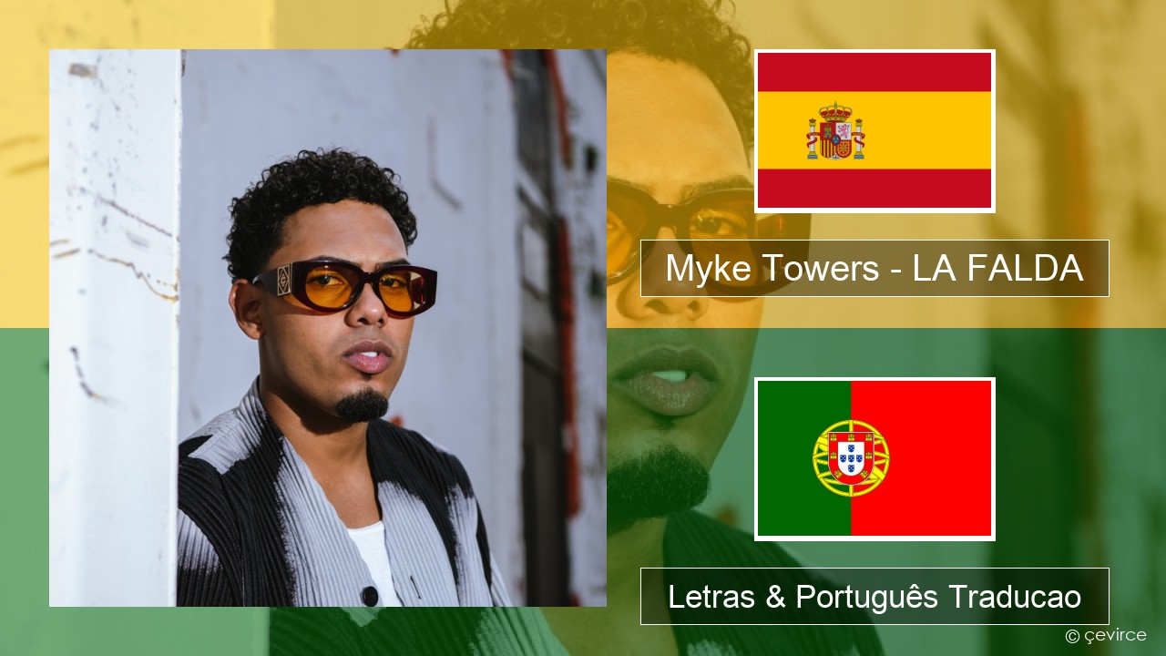 Myke Towers - LA FALDA (Letra/Lyrics) 