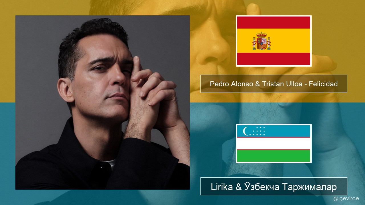 Pedro Alonso & Tristan Ulloa – Felicidad (De La Serie ‘berlin’ De Netflix) Испанча Lirika & Ўзбекча (Кирил) Таржималар