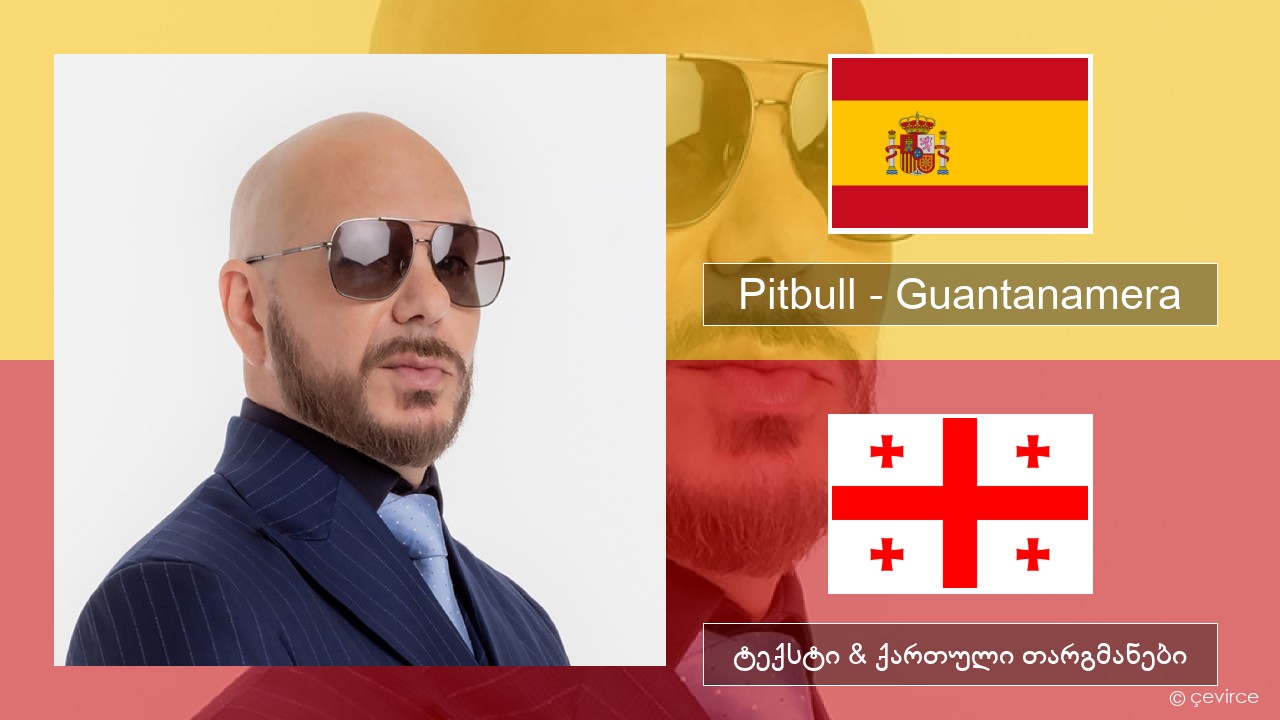 Pitbull – Guantanamera (She’s Hot) ესპანური ტექსტი & ქართული თარგმანები