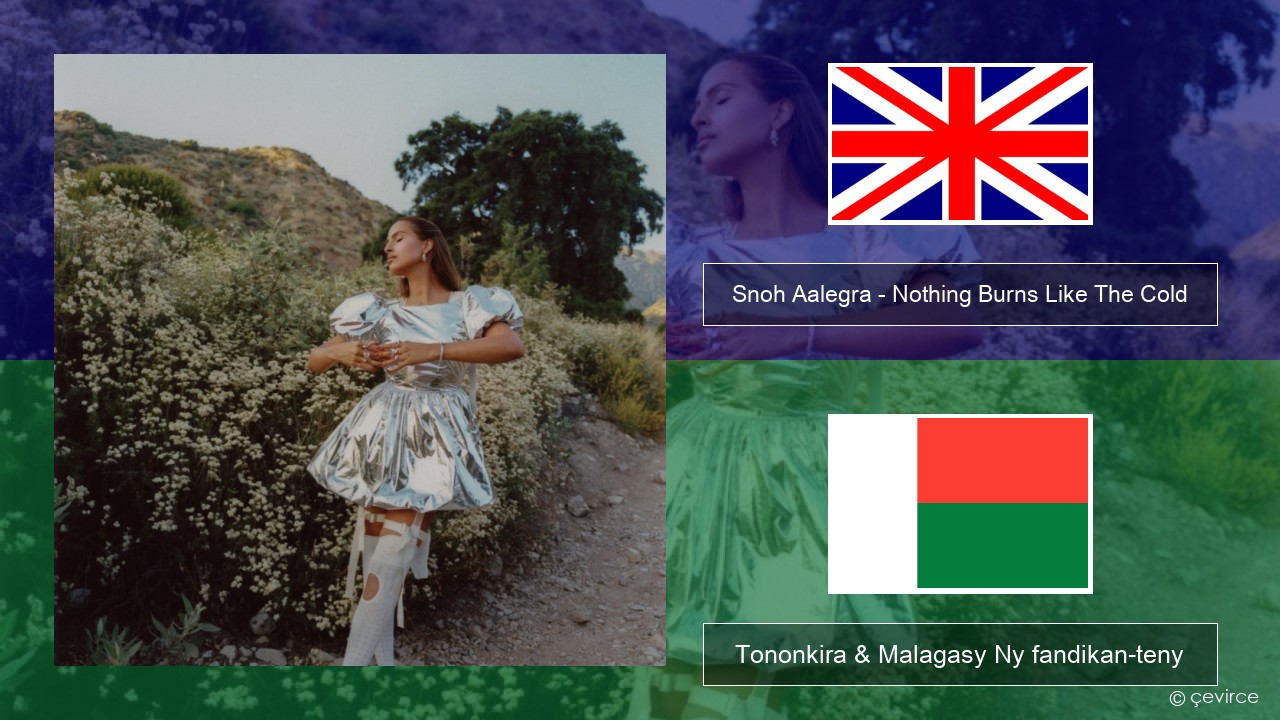 Snoh Aalegra – Nothing Burns Like The Cold (feat. Vince Staples) Malagasy Tononkira & Malagasy Ny fandikan-teny