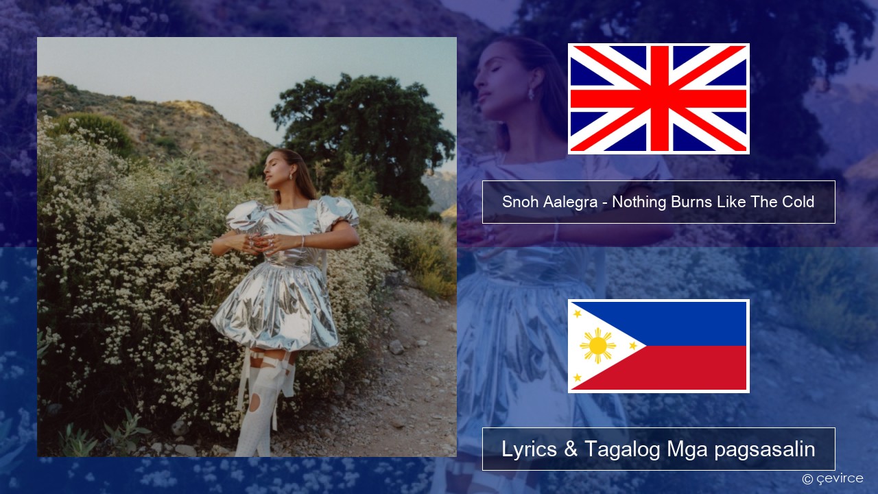 Snoh Aalegra – Nothing Burns Like The Cold (feat. Vince Staples) Ingles Lyrics & Tagalog Mga pagsasalin