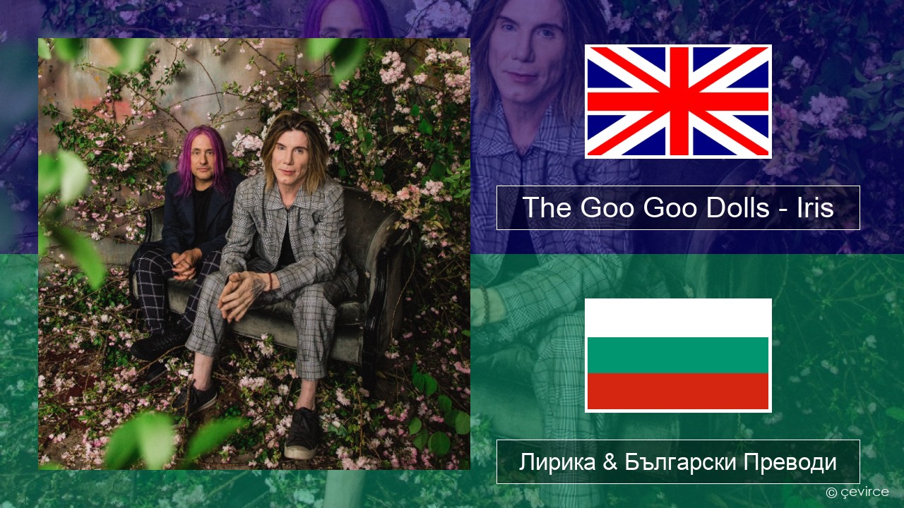 The Goo Goo Dolls – Iris Български Лирика & Български Преводи