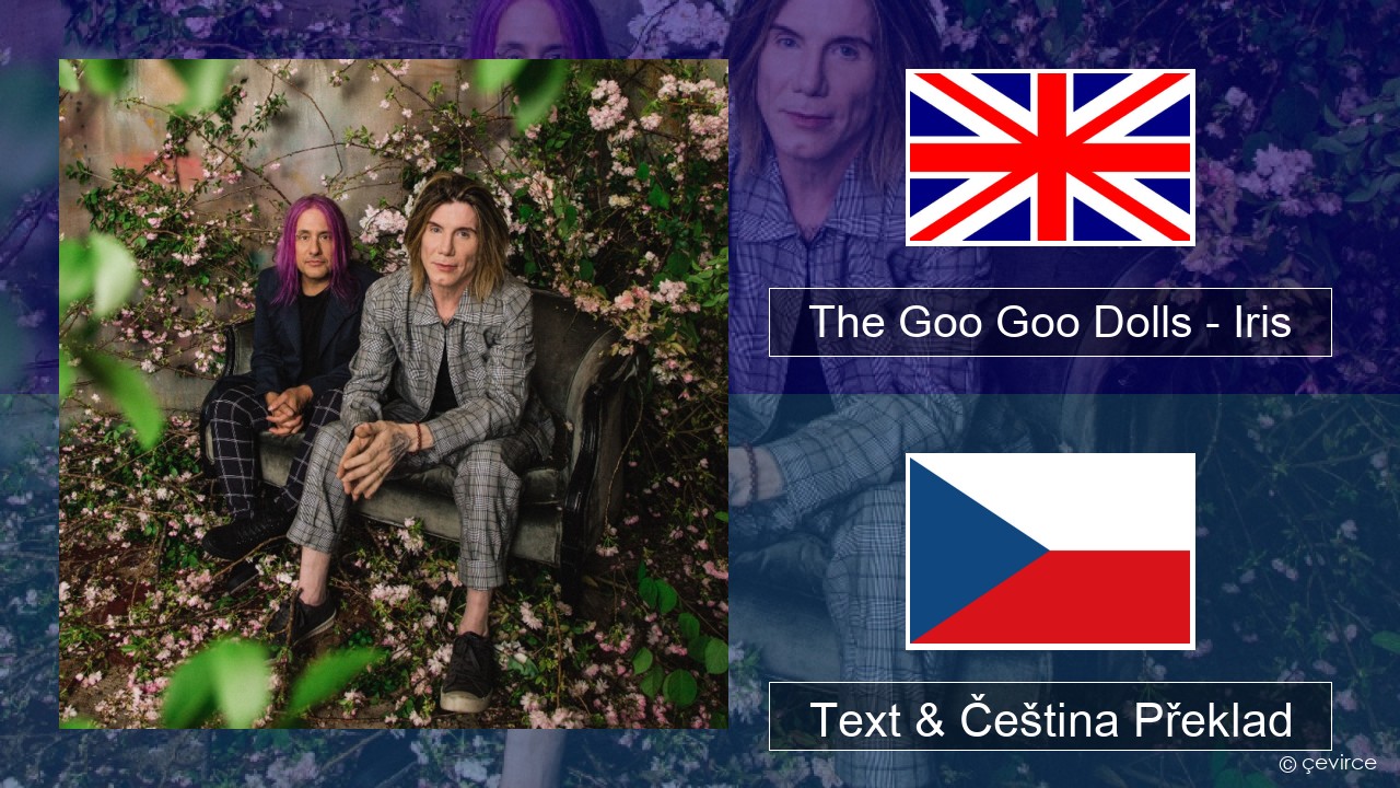 The Goo Goo Dolls – Iris Anglický Text & Čeština Překlad