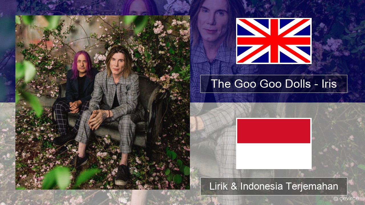The Goo Goo Dolls – Iris Bahasa Indonesia Lirik & Indonesia Terjemahan