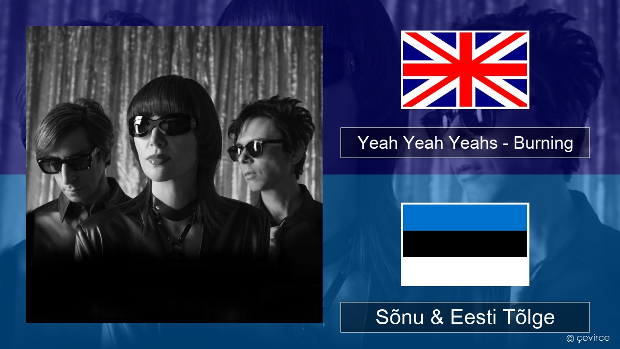Yeah Yeah Yeahs – Burning Inglise Sõnu & Eesti Tõlge