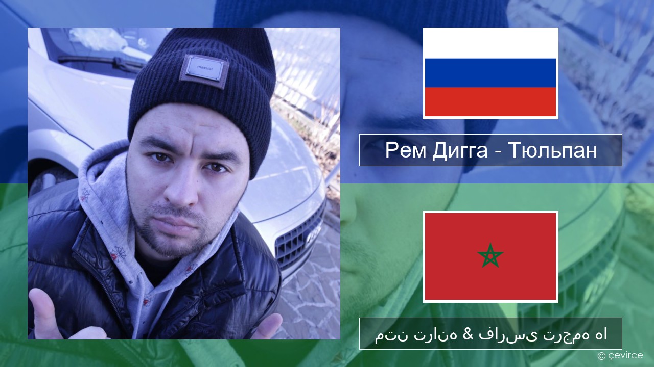 Рем Дигга – Тюльпан روسی متن ترانه & فارسی ترجمه ها