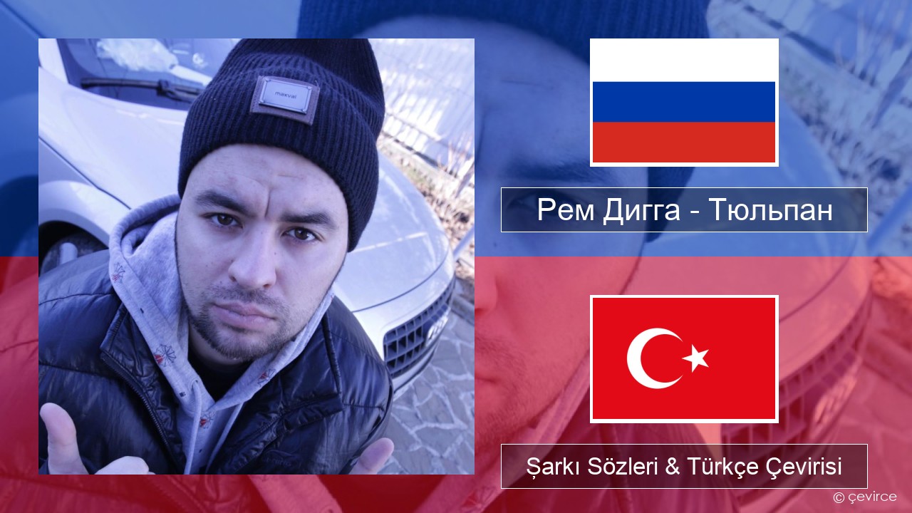 Рем Дигга – Тюльпан Rusça Şarkı Sözleri & Türkçe Çevirisi