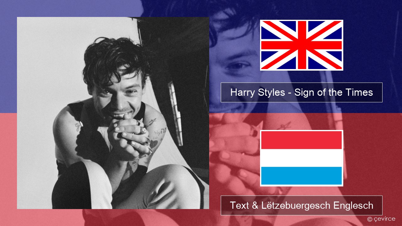Harry Styles – Sign of the Times Englisch Text & Lëtzebuergesch Englesch