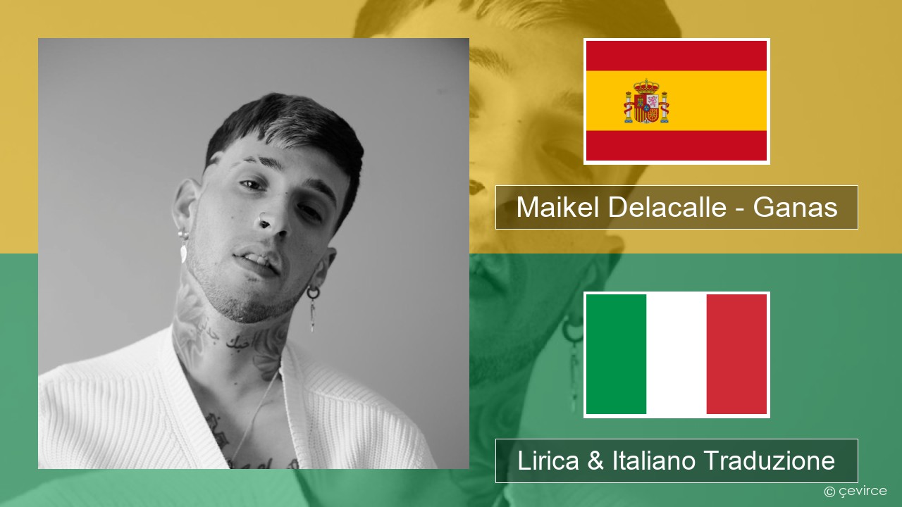 Maikel Delacalle – Ganas Spagnolo Lirica & Italiano Traduzione