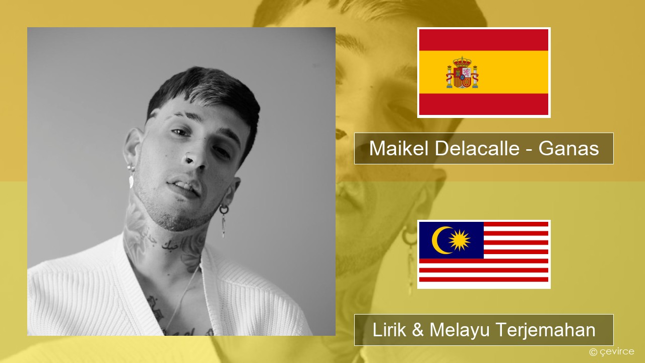 Maikel Delacalle – Ganas Sepanyol Lirik & Melayu (Malay) Terjemahan