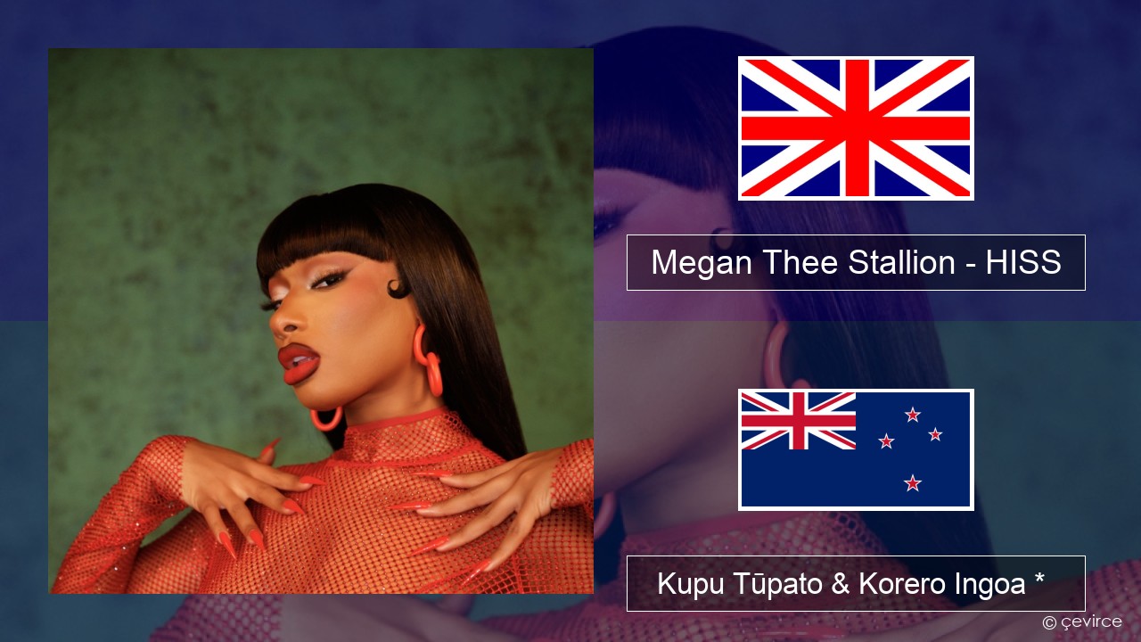 Megan Thee Stallion – HISS Ingoa *  Kupu Tūpato & Korero Ingoa *