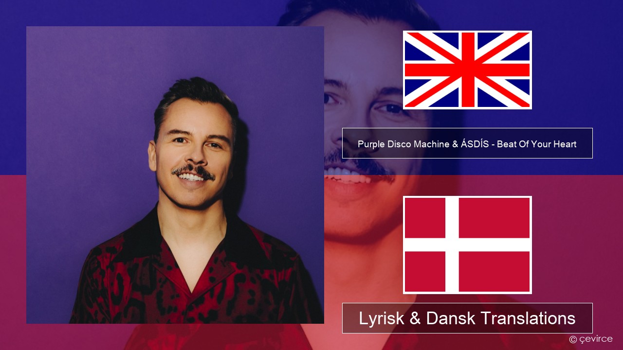 Purple Disco Machine & ÁSDÍS – Beat Of Your Heart Engelsk Lyrisk & Dansk Translations