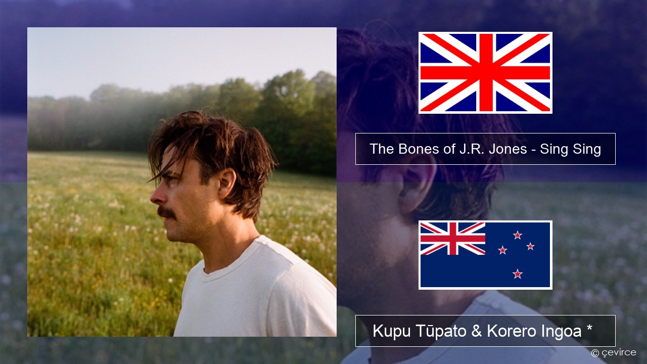 The Bones of J.R. Jones – Sing Sing Ingoa *  Kupu Tūpato & Korero Ingoa *