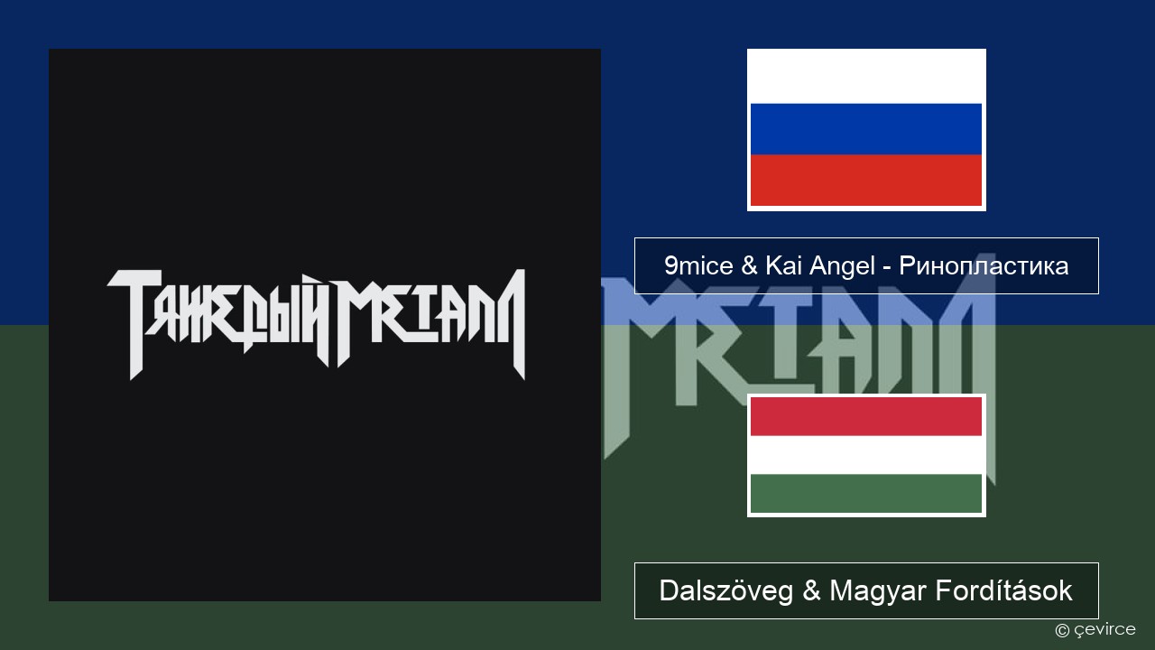 9mice & Kai Angel – Ринопластика (Surgery) Orosz Dalszöveg & Magyar Fordítások