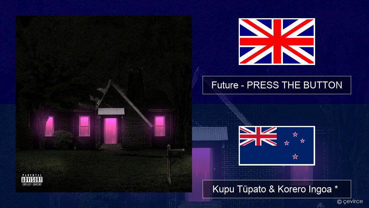Future – PRESS THE BUTTON Ingoa *  Kupu Tūpato & Korero Ingoa *