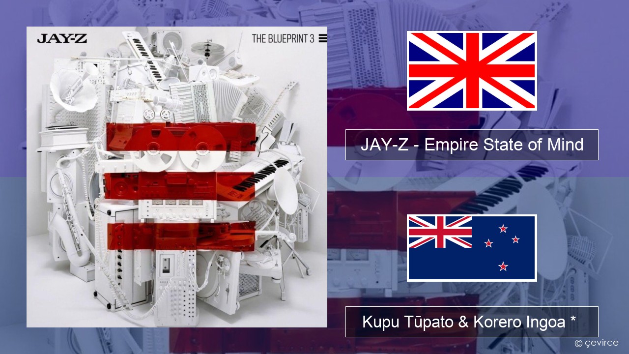 JAY-Z – Empire State of Mind Ingoa *  Kupu Tūpato & Korero Ingoa *