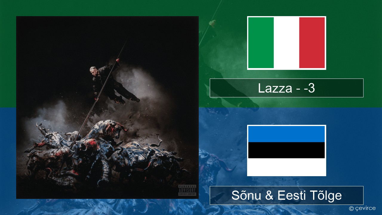 Lazza – -3 (PERDERE IL VOLO) Itaalia Sõnu & Eesti Tõlge