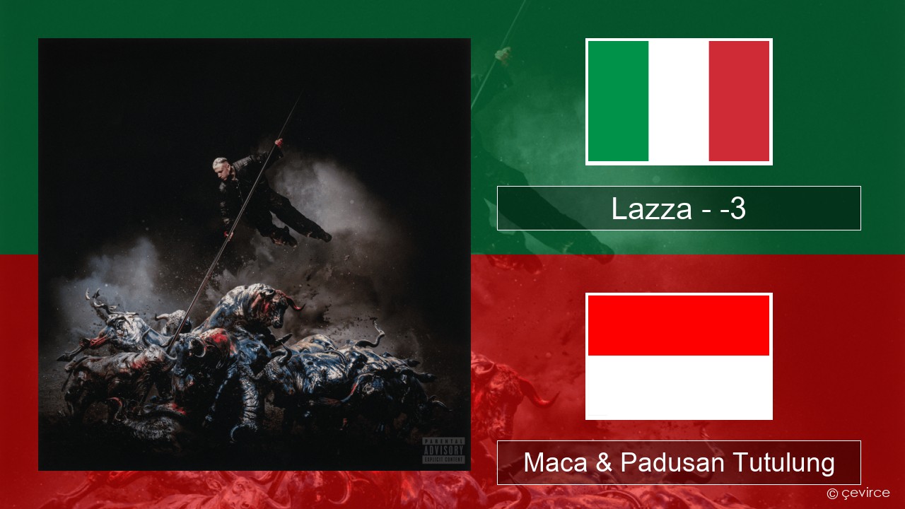 Lazza – -3 (PERDERE IL VOLO) Italia Maca & Padusan Tutulung