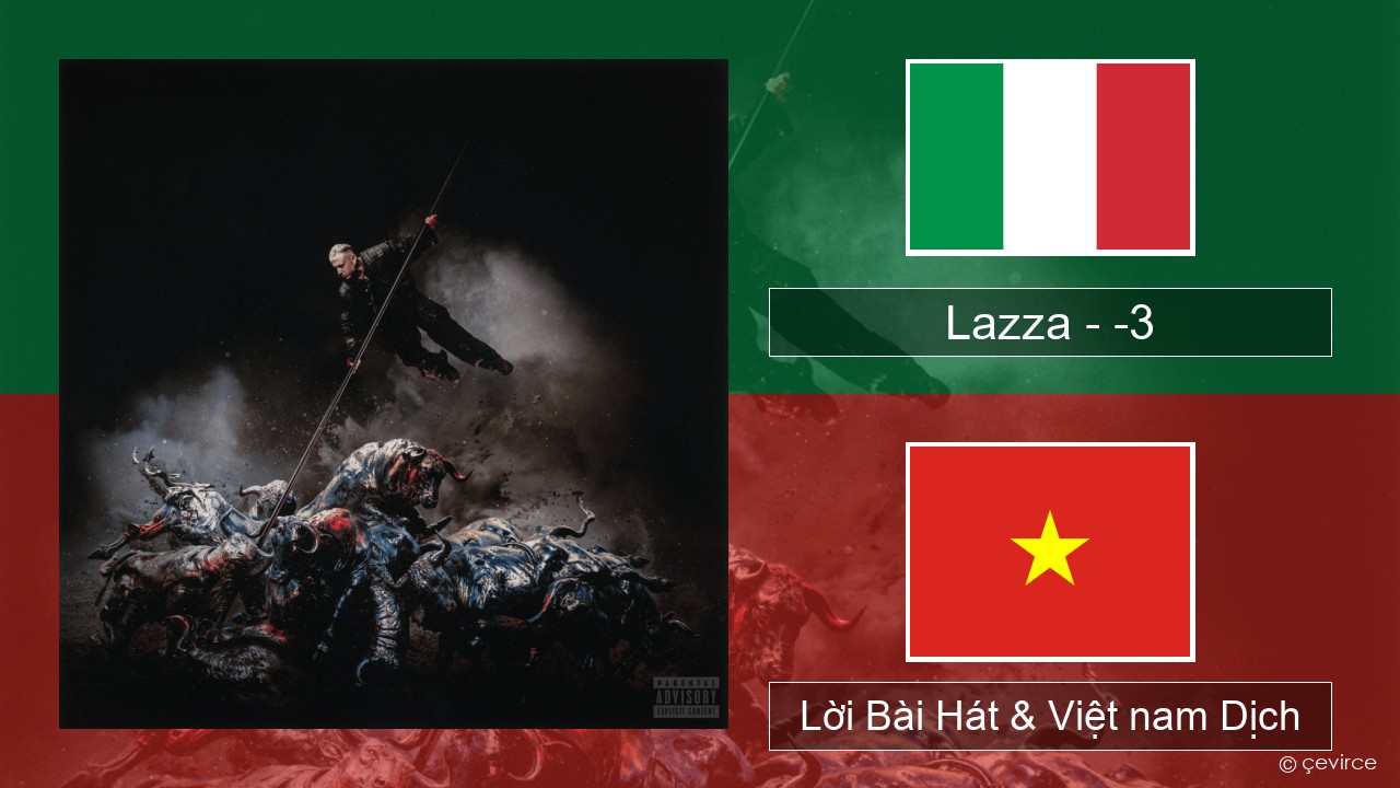 Lazza – -3 (PERDERE IL VOLO) Ý Lời Bài Hát & Việt nam Dịch