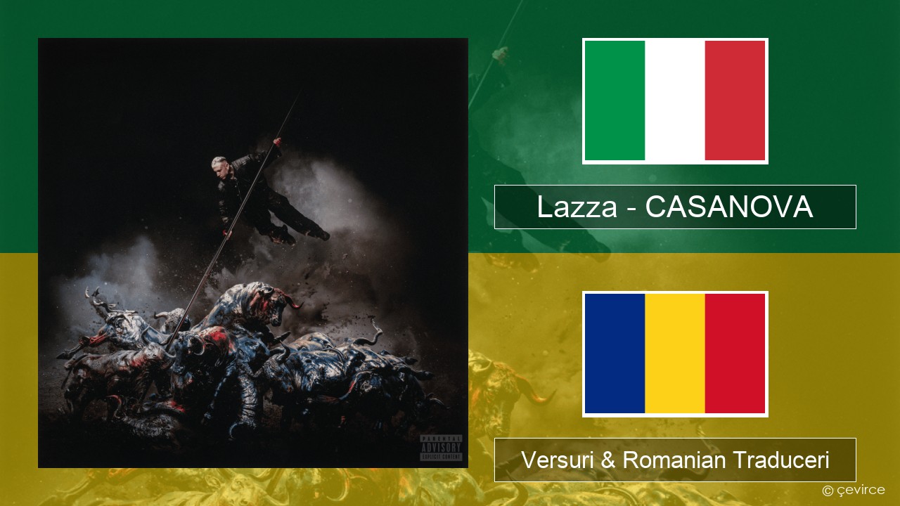 Lazza – CASANOVA Italiană Versuri & Romanian Traduceri