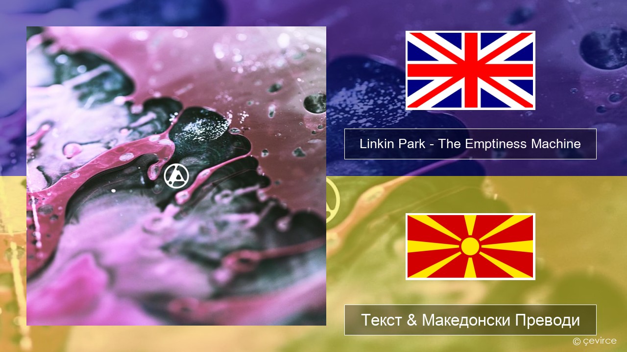 Linkin Park – The Emptiness Machine Англиски Текст & Македонски Преводи