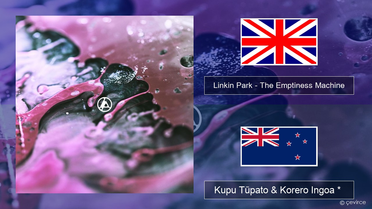 Linkin Park – The Emptiness Machine Ingoa *  Kupu Tūpato & Korero Ingoa *