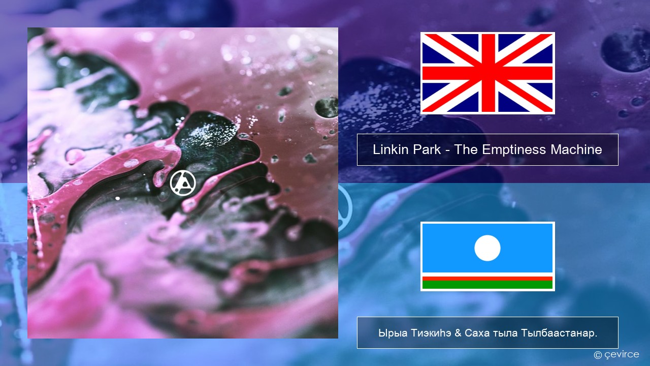 Linkin Park – The Emptiness Machine Английскай Ырыа Тиэкиһэ & Саха тыла Тылбаастанар.