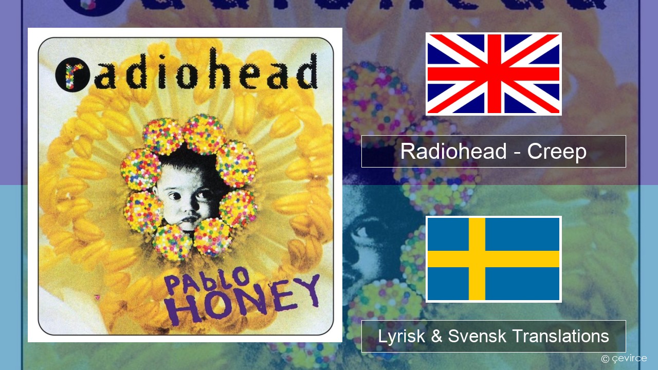 Radiohead – Creep Engelsk Lyrisk & Svensk Translations