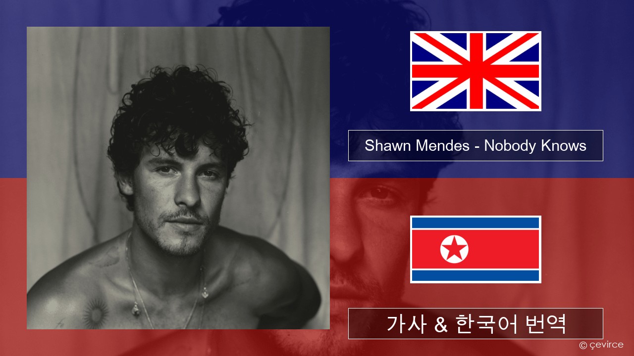 Shawn Mendes – Nobody Knows 영어 가사 & 한국어 번역