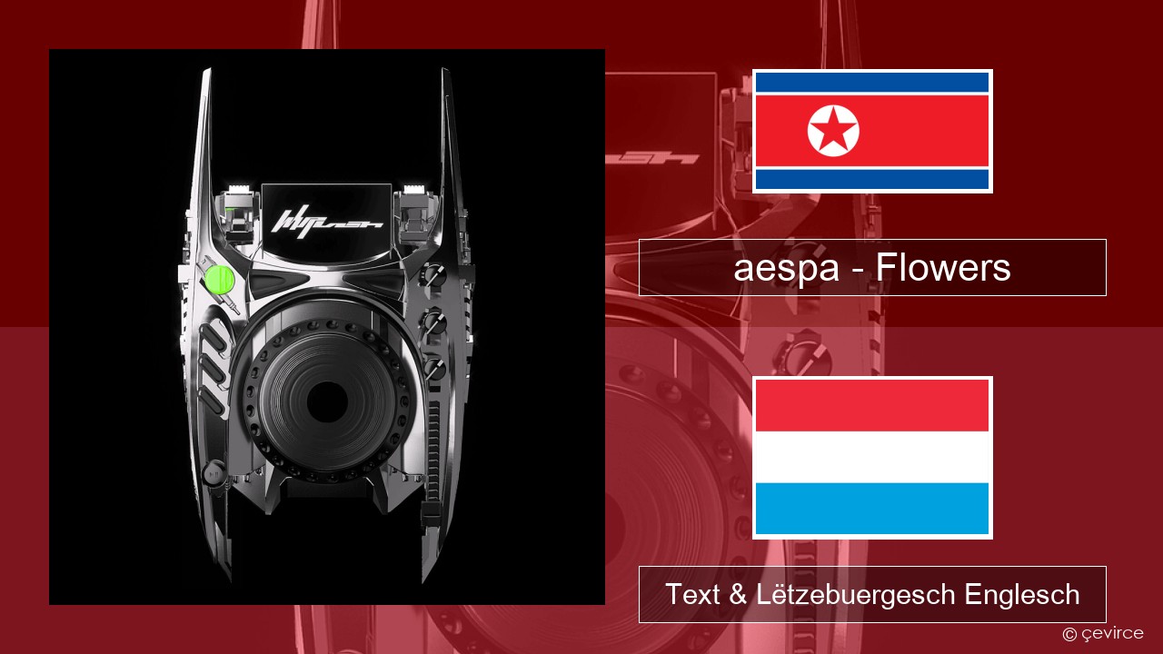 aespa – Flowers Um spaweck Text & Lëtzebuergesch Englesch