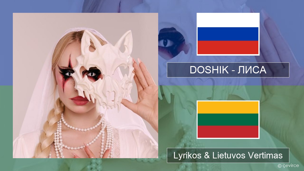 DOSHIK – ЛИСА (FOX) Rusijos Lyrikos & Lietuvos Vertimas
