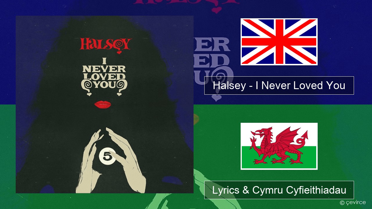 Halsey – I Never Loved You Saesneg Lyrics & Cymru Cyfieithiadau