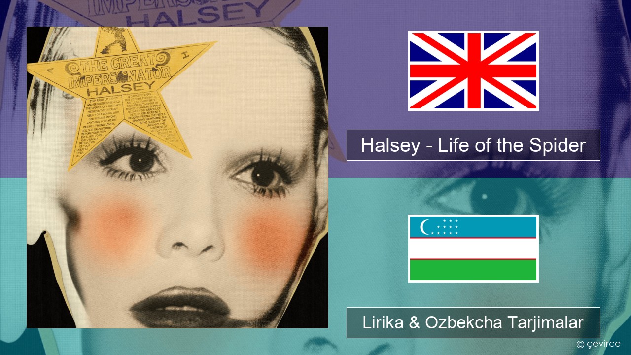 Halsey – Life of the Spider (Draft) Ingliz tili Lirika & Ozbekcha Tarjimalar