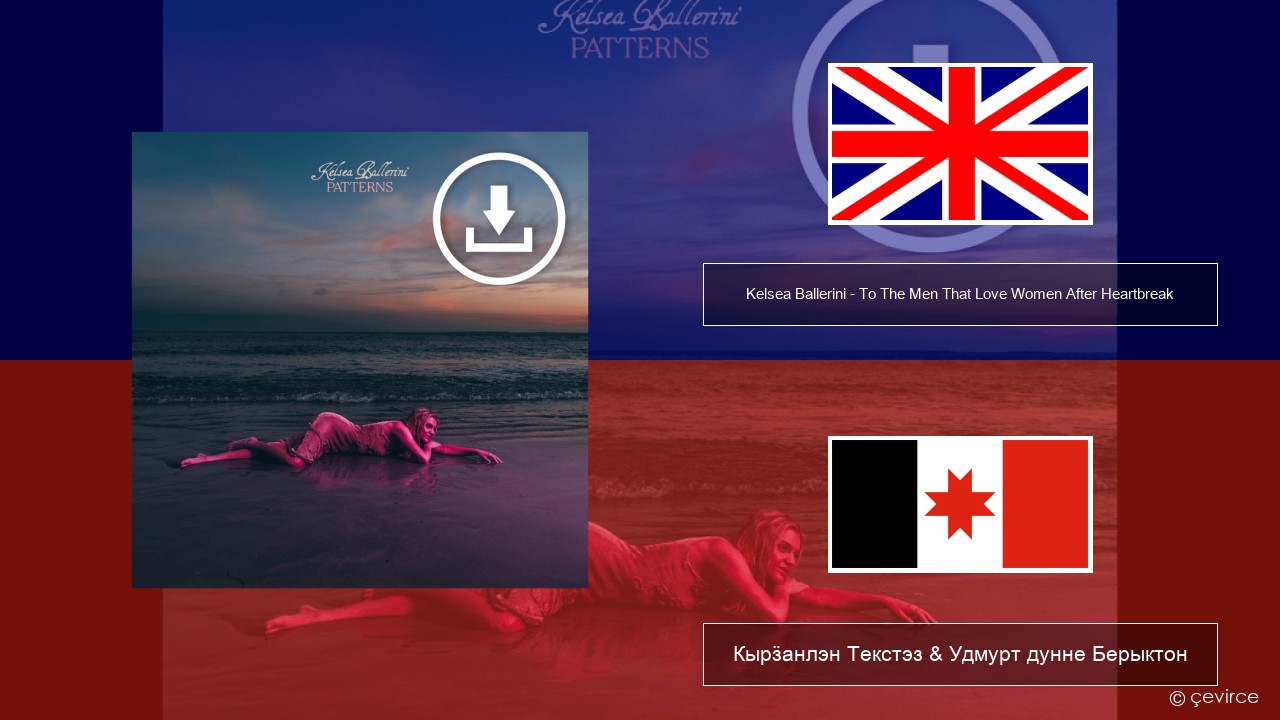 Kelsea Ballerini – To The Men That Love Women After Heartbreak Англи Кырӟанлэн Текстэз & Удмурт дунне Берыктон