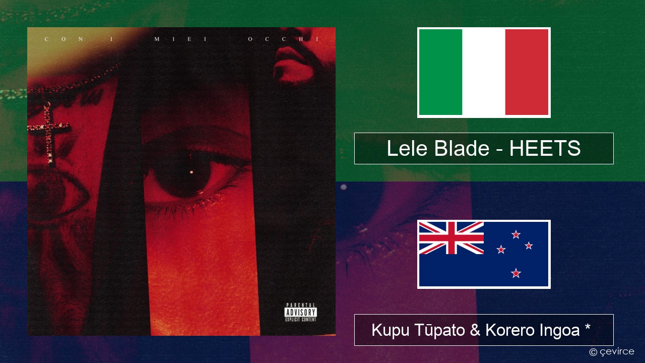 Lele Blade – HEETS Ingoa *  Kupu Tūpato & Korero Ingoa *