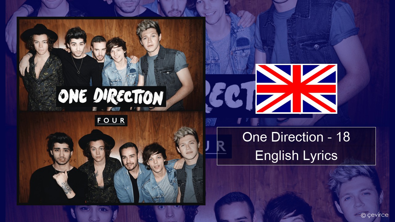 One Direction – 18 English Lyrics