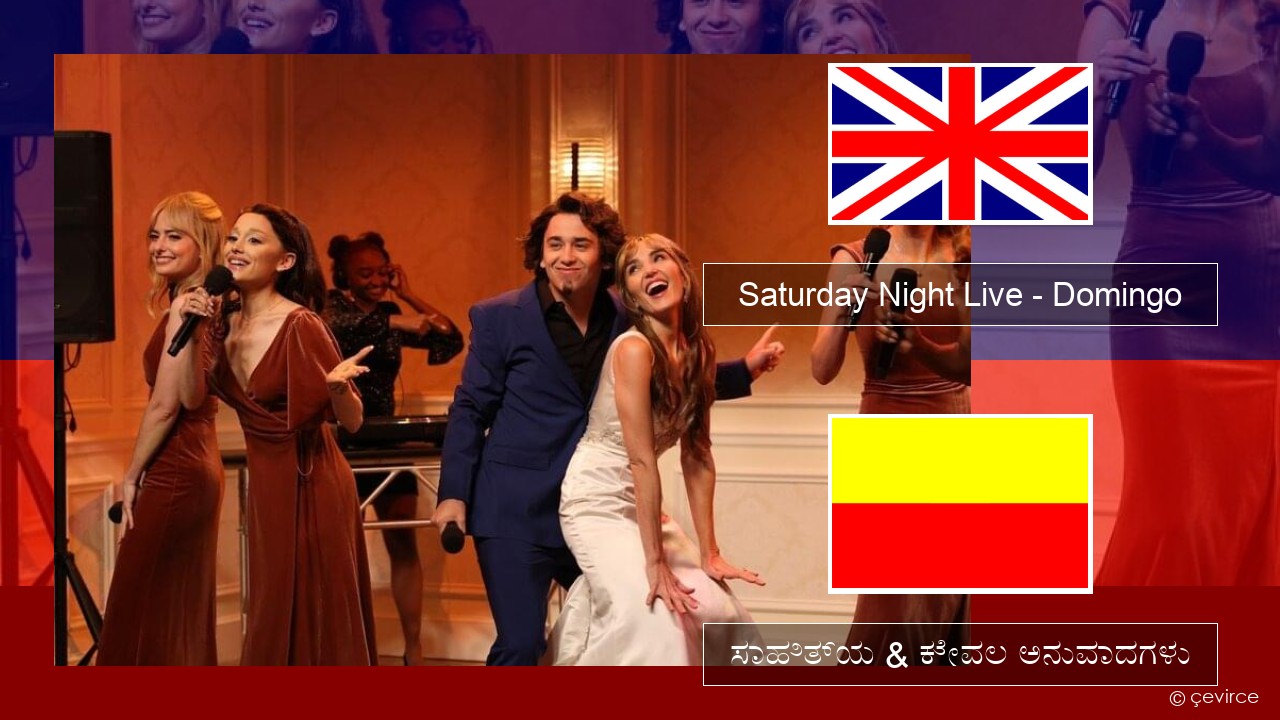 Saturday Night Live – Domingo (Bridesmaids Speech) ಇಂಗ್ಲೀಷ್ ಸಾಹಿತ್ಯ & ಕೇವಲ ಅನುವಾದಗಳು