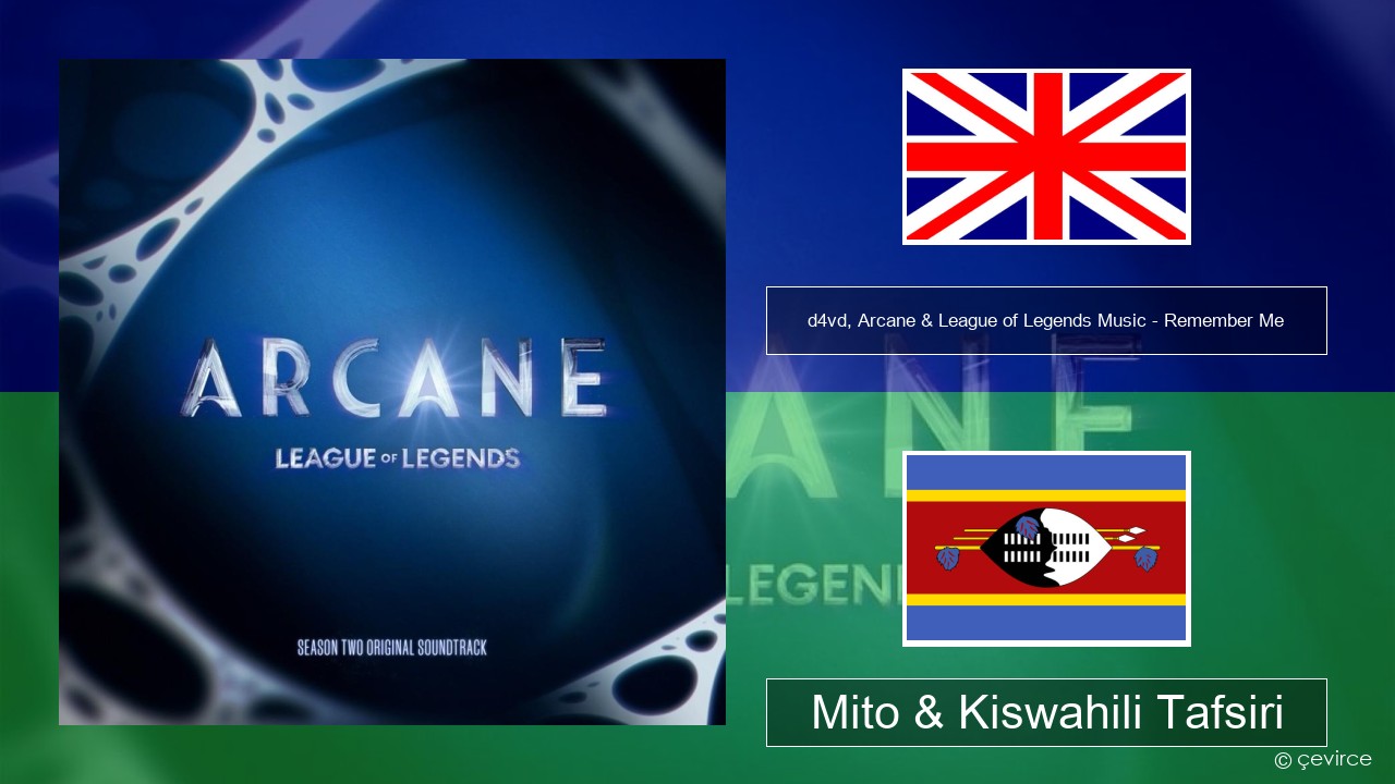 d4vd, Arcane & League of Legends Music – Remember Me Englishen Mito & Kiswahili Tafsiri