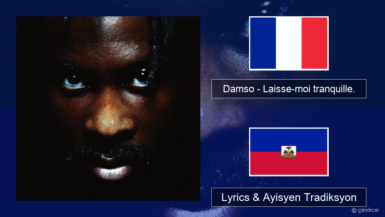 Damso – Laisse-moi tranquille. Franse Lyrics & Ayisyen Tradiksyon