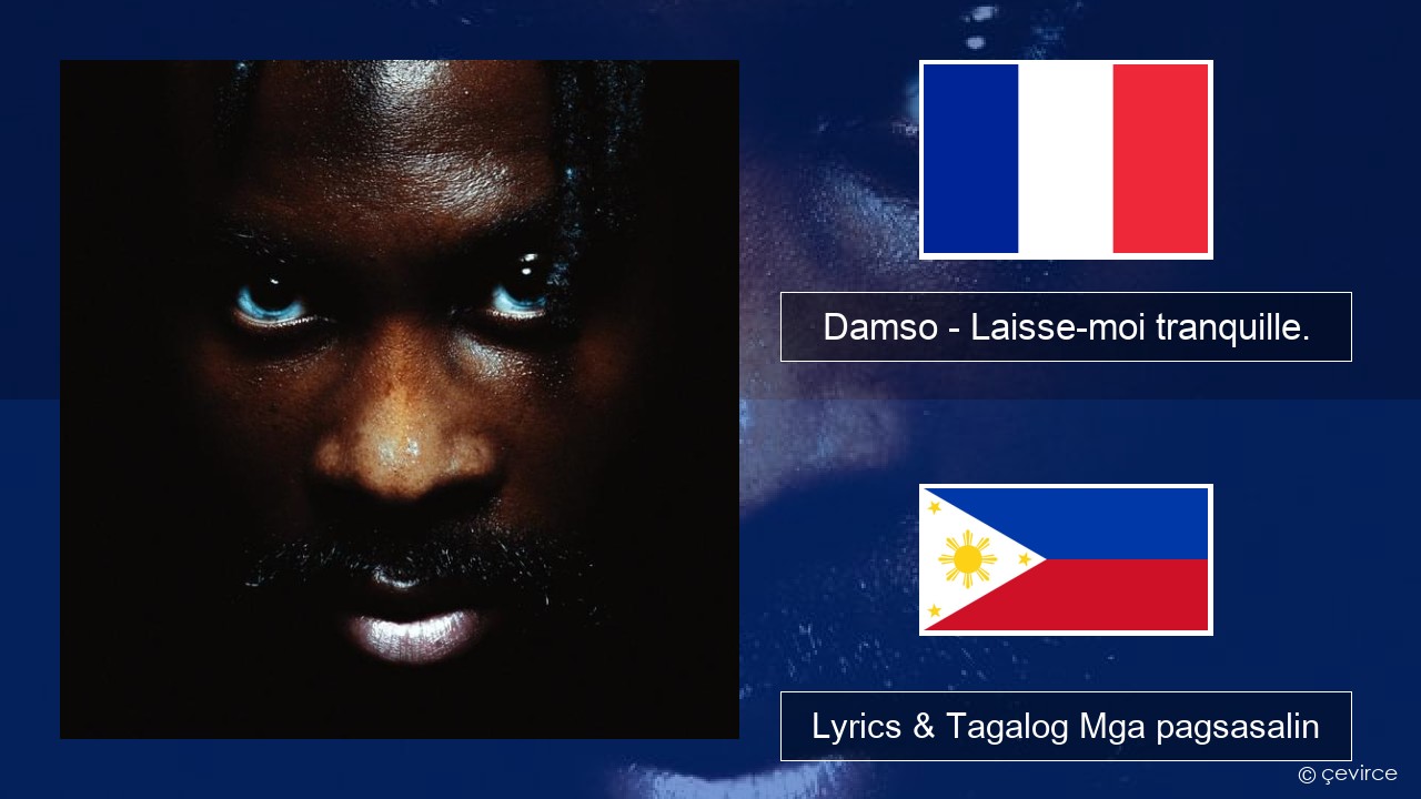 Damso – Laisse-moi tranquille. Pranses Lyrics & Tagalog Mga pagsasalin