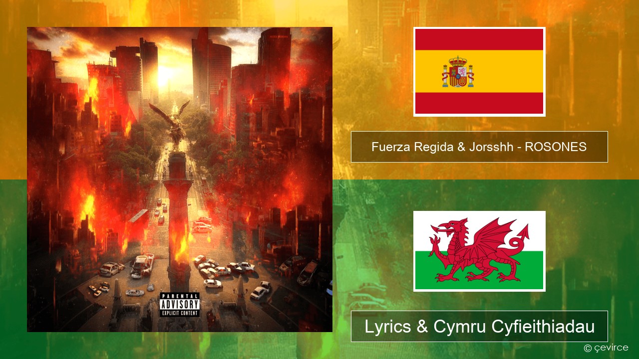 Fuerza Regida & Jorsshh – ROSONES Sbaeneg Lyrics & Cymru Cyfieithiadau