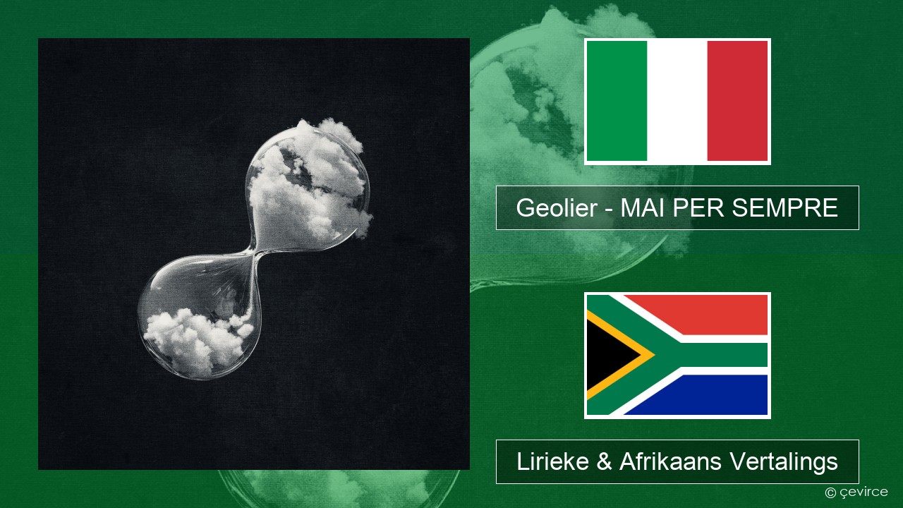 Geolier – MAI PER SEMPRE Italiaanse Lirieke & Afrikaans Vertalings