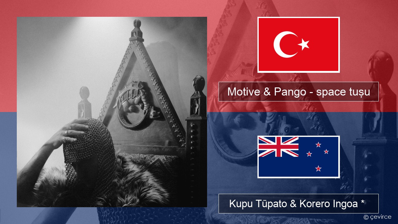 Motive & Pango – space tuşu Reo tiamana Kupu Tūpato & Korero Ingoa *