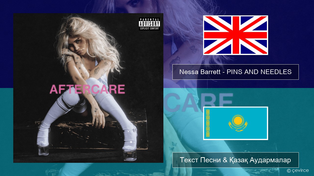 Nessa Barrett – PINS AND NEEDLES Ағылшын Текст Песни & Қазақ Аудармалар