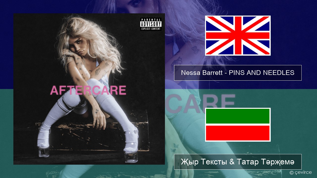 Nessa Barrett – PINS AND NEEDLES Инглизчә Җыр Тексты & Татар Тәрҗемә