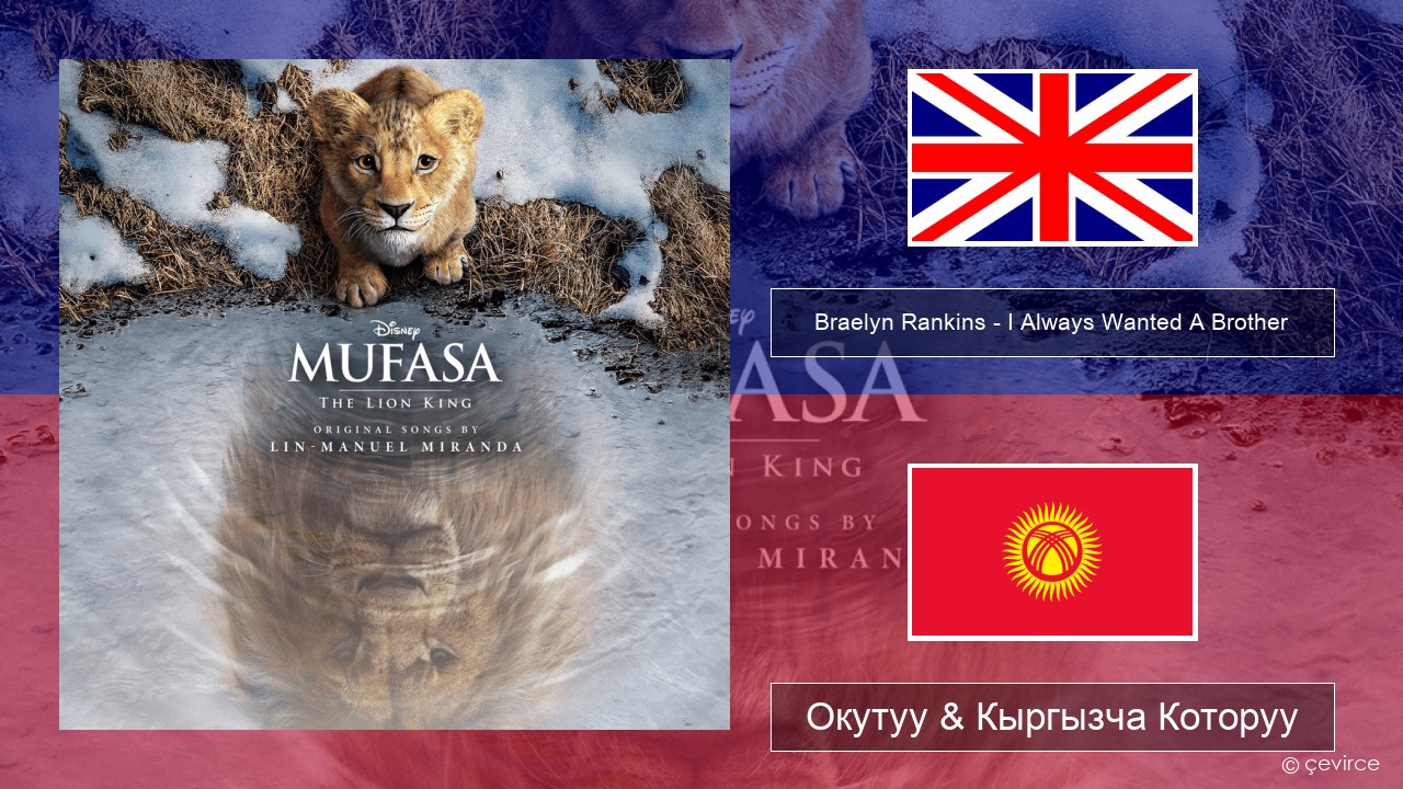 Braelyn Rankins – I Always Wanted A Brother Англисче Окутуу & Кыргызча Которуу