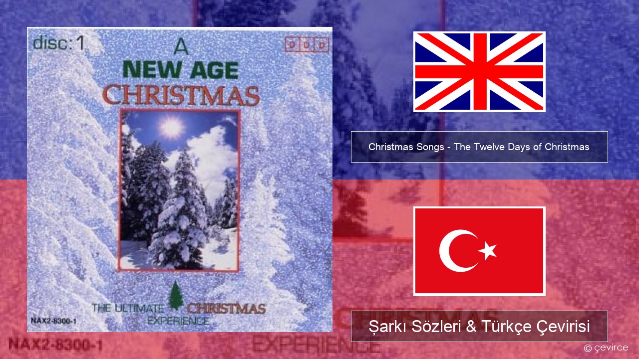 Christmas Songs – The Twelve Days of Christmas İngilizce Şarkı Sözleri & Türkçe Çevirisi