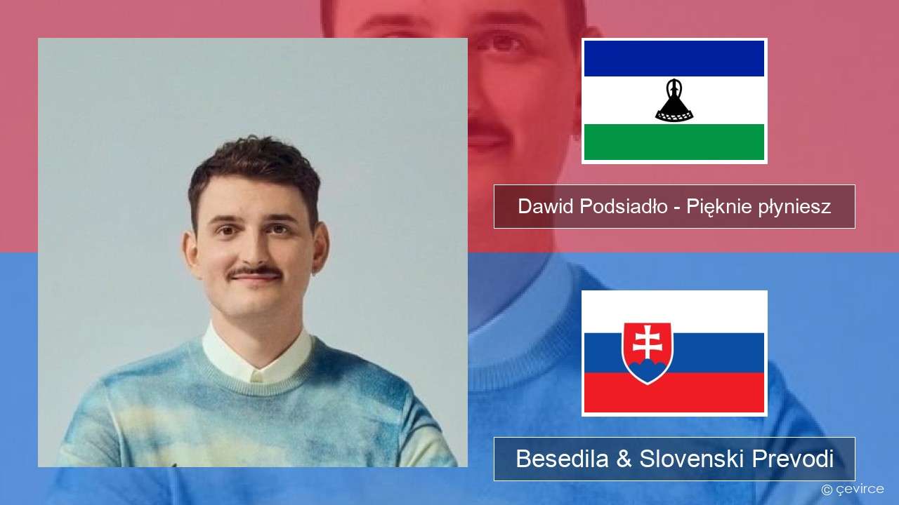 Dawid Podsiadło – Pięknie płyniesz Poljski Besedila & Slovenski Prevodi