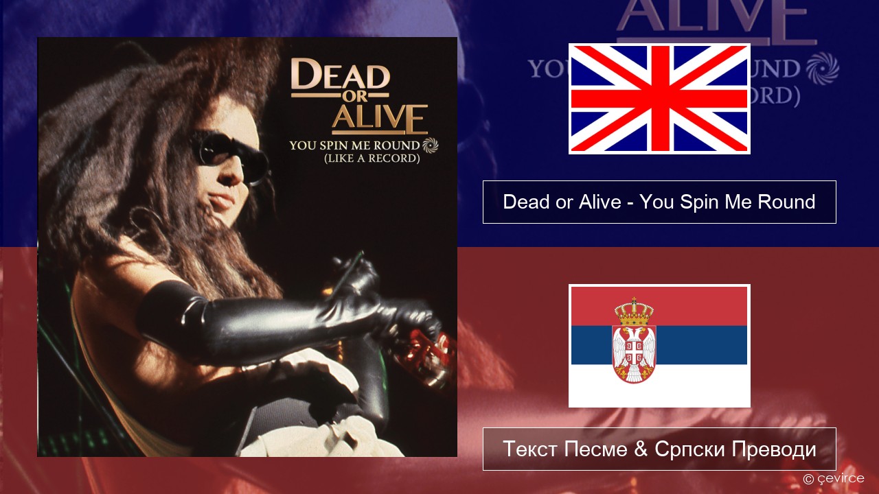 Dead or Alive – You Spin Me Round (Like a Record) Енглески Текст Песме & Српски Преводи